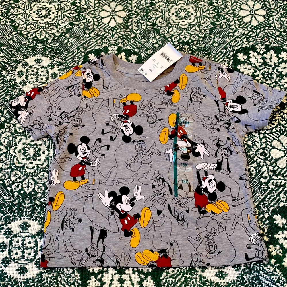 Disney Kids' Mickey Classic Vintage T-Shirt